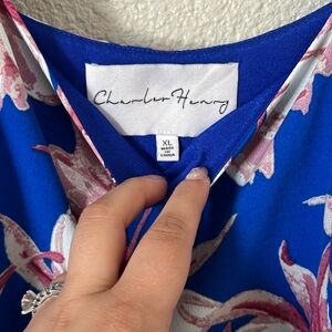 Charles Henry Floral Maxi size XL